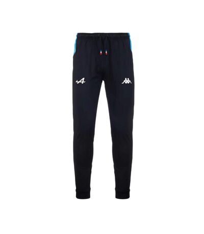 Jogging noir/turquoise homme kappa adric - xxl