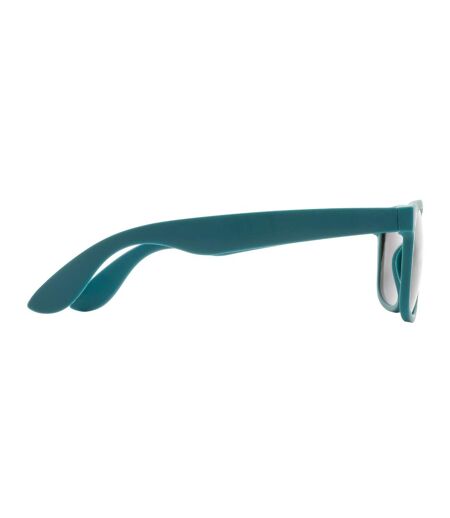 Unisex adult recycled pp plastic sunglasses one size turquoise XD Collection