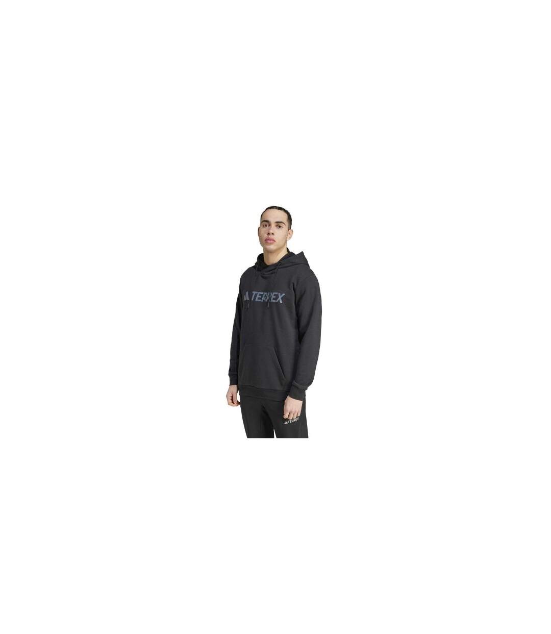 Sweat À Capuche Motif/style Grand Logo Terrex Multi Homme Noir Adidas-1