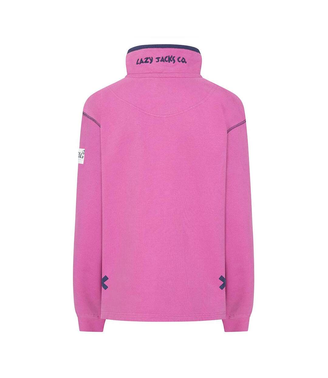 Sweat Femme Framboise Lazy Jacks-4