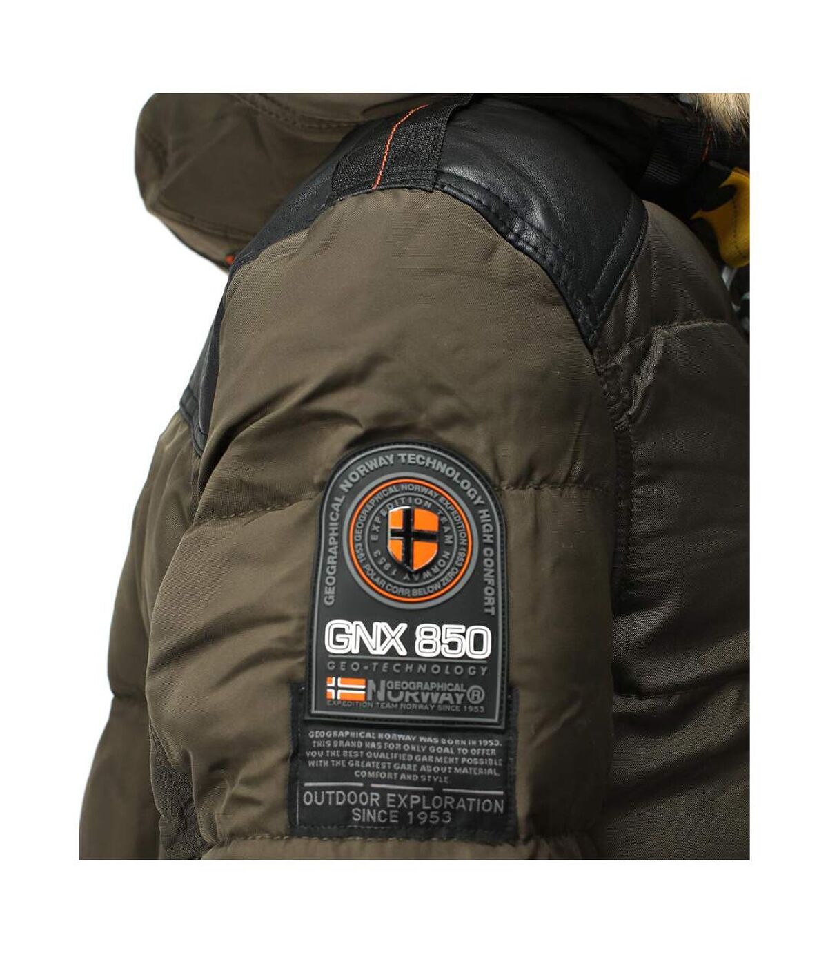 Parka homme Geographical Norway Parka Bussel vert kaki