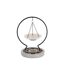Brûle-Parfum Suspendu Pierres 21cm Gris-1