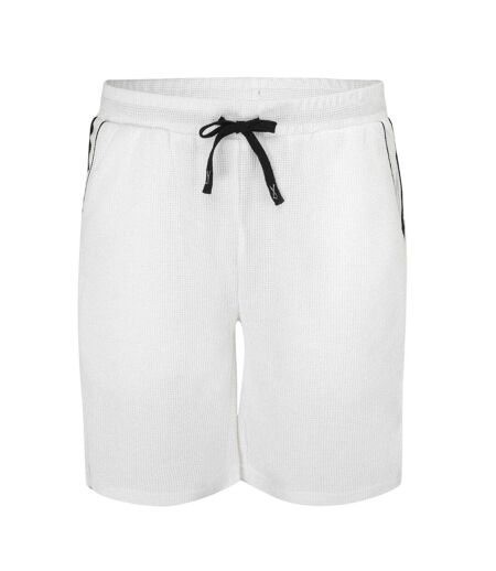Short Homme Blanc Fabric