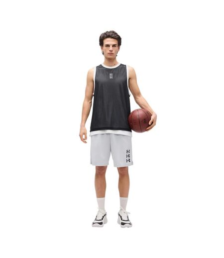 Mens Basketball Jersey Black White Under Armour
