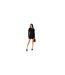 Womens/ladies Knitted Mini Skirt Black Missy Empire-1