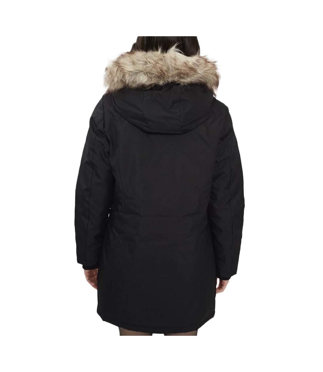 Parka Noir Femme Only Coat - XS