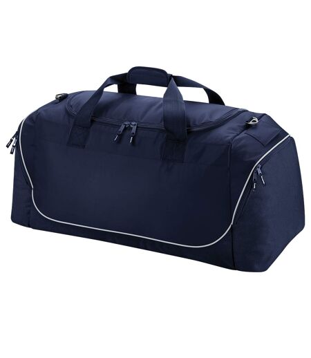 Quadra Teamwear Jumbo Kit Duffel Bag - 110 Liters (Franch Navy/Light Grey) (One Size)