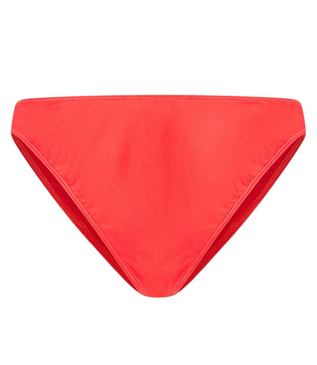 Womens/ladies Mid Rise Bikini Bottoms Red Brave Soul-3