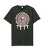 Unisex Adult Psychadelic Cross Black Sabbath T-shirt Charcoal Amplified-1