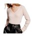 Pull rose clair femme morgan moove-1