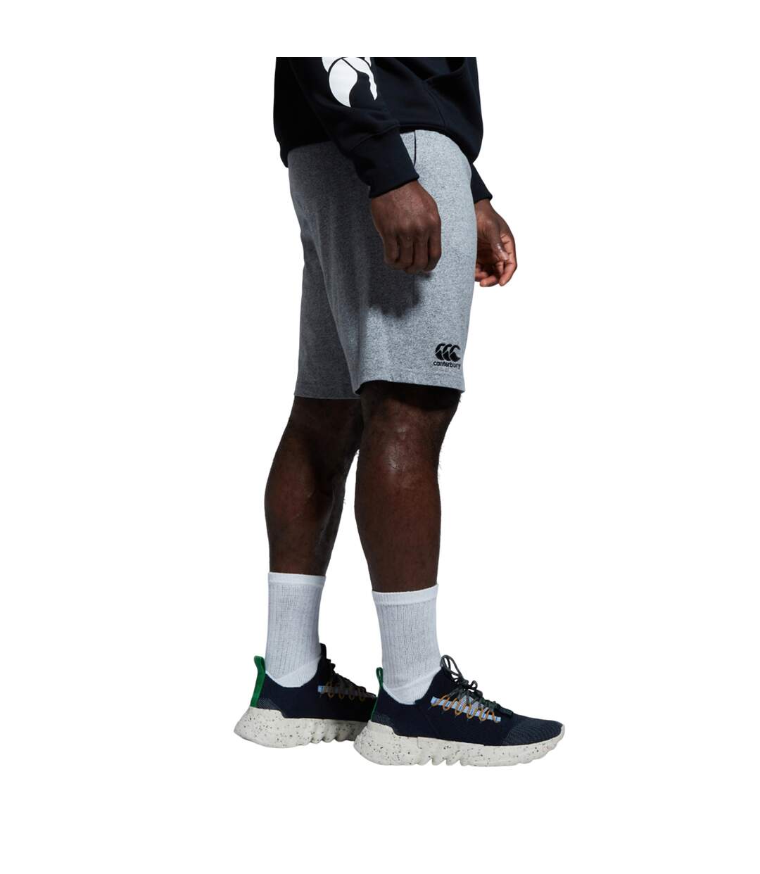 Mens Cotton Shorts Static Marl Canterbury-3