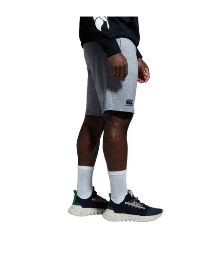 Mens Cotton Shorts Static Marl Canterbury