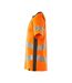 T-shirt Accelerate Safe Homme Orange Fluo Anthracite Foncé Mascot-3