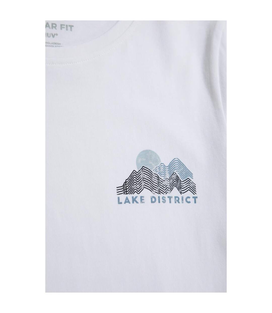 T-shirt Imprimé Graphique En Coton Léger Et Regular À Manches Courtes Femme Blanc Mountain Warehouse-3