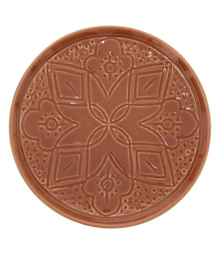 Lot de 6 Assiettes à Dessert Sienna 20cm Terracotta