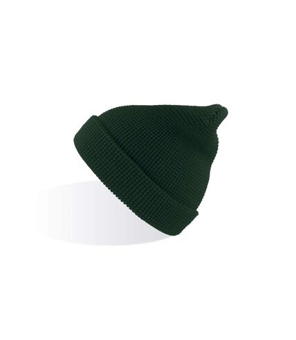 Atlantis Blog Waffle Beanie (Bottle Green) - UTAB491