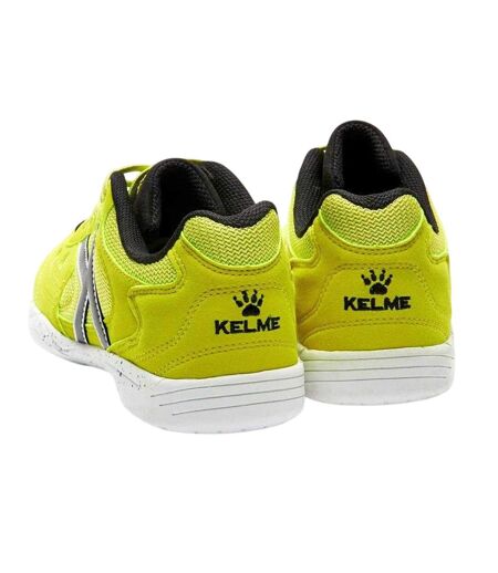 Baskets De Foot En Salle Copa Homme Vert Clair Vif Noir Kelme
