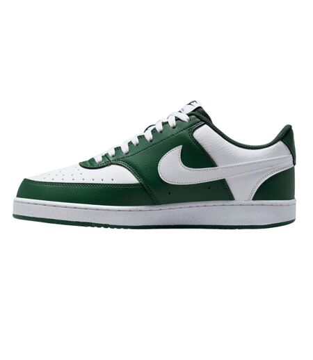 Mens Vision Low Leather Trainers Royal Green Sail White Nike