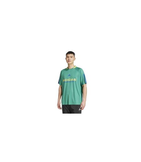 T-shirt House Of Tiro Nations Adulte Vert Bleu Adidas