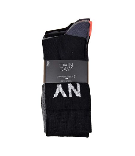 Chaussettes Homme TWINDAY Qualité et Confort-Assortiment modèles photos selon arrivages- - Pack de 5