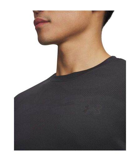 Mens Vanish Elite Camo Seamless T-shirt Black Under Armour