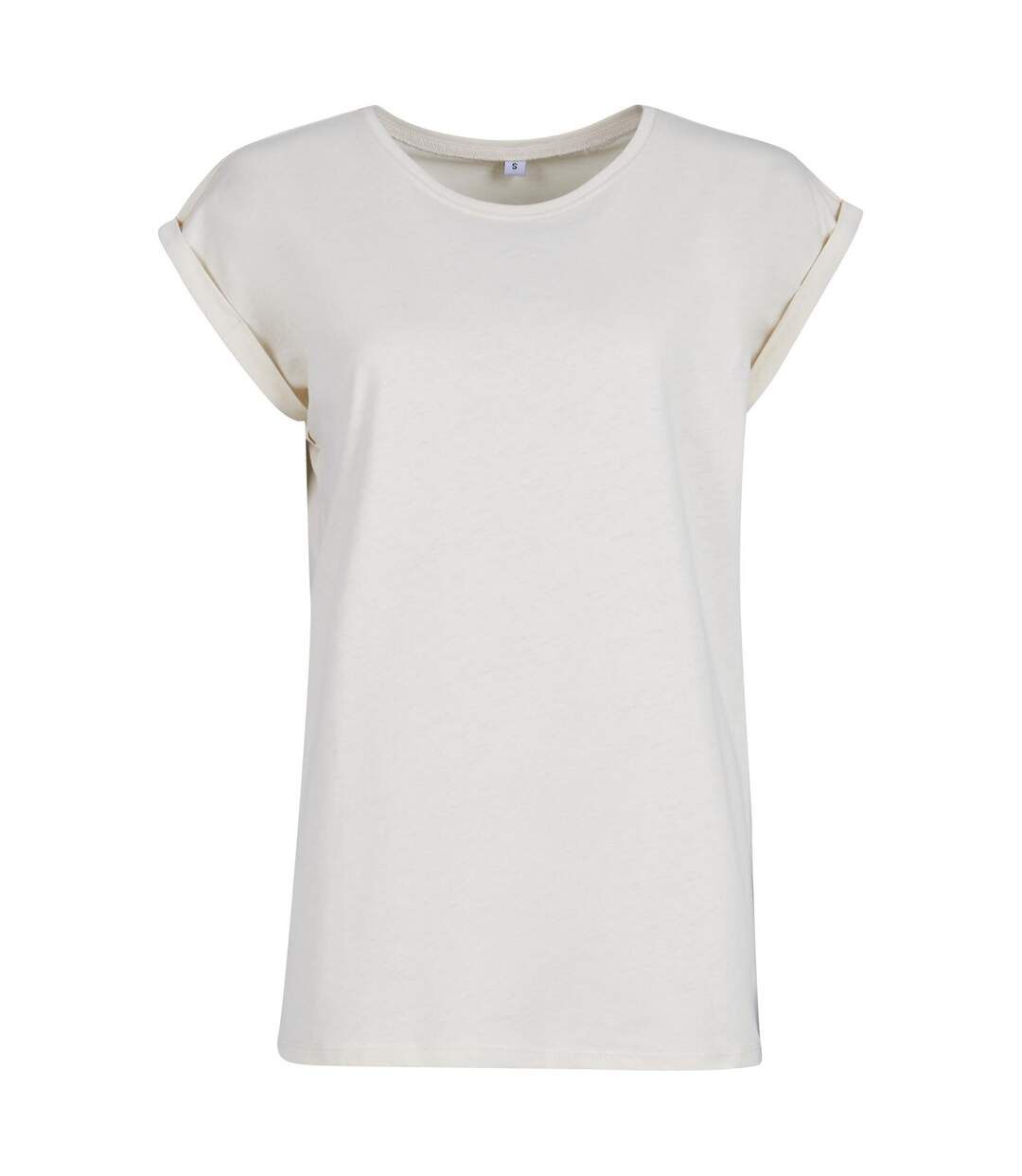 T-shirt Femme Sable Blanc Build Your Brand-1