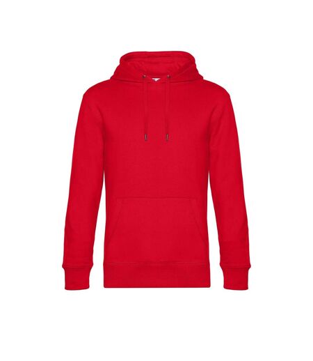 Mens King Hooded Sweater Rouge B&C