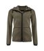 Womens/ladies Pemberton Lightweight Full Zip Hoodie Ivy Green Cutter & Buck-1