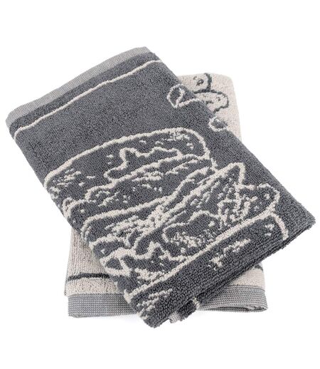 Torchon de cuisine toile collection BURGER
