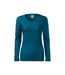 T-shirt Manches Longues Femme Vert Foncé Malfini-1