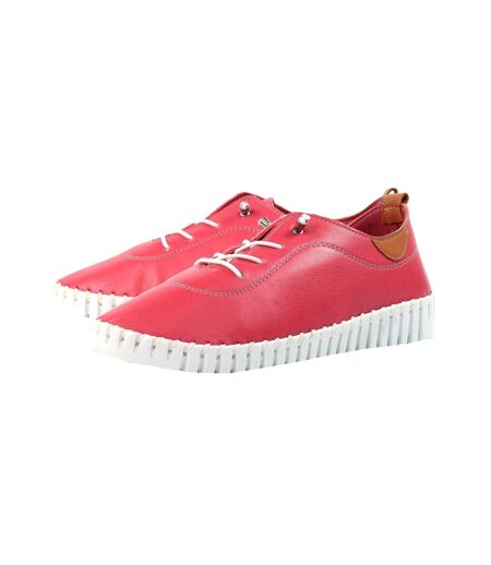 Chaussures flamborough femme framboise Lunar