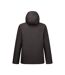 Veste Imperméable Et Isolante À Capuche Ajustable Motif/style Uni Frankie Homme Noir Regatta-3
