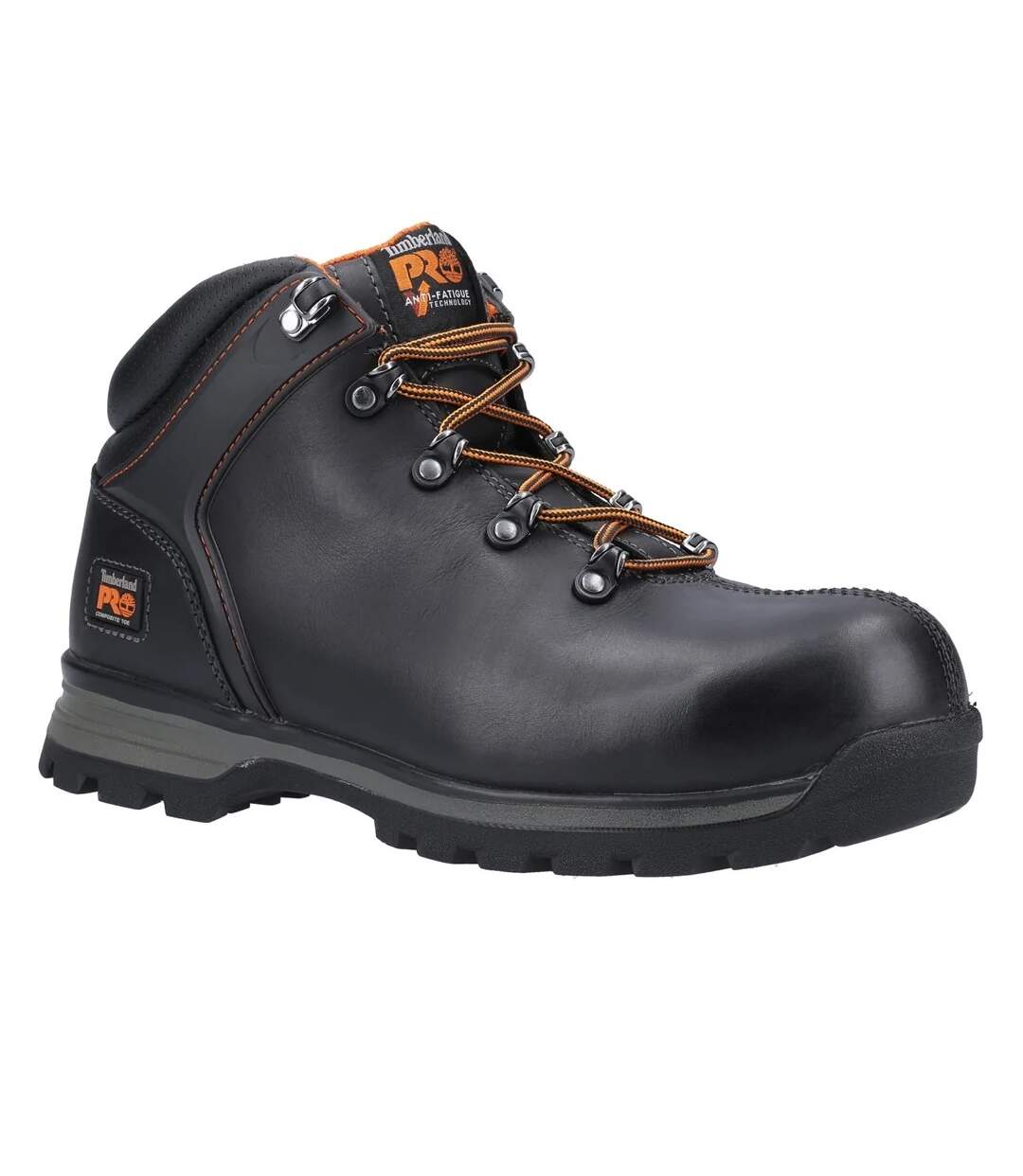 Mens Splitrock Xt Leather Safety Boots Black Timberland Pro-4