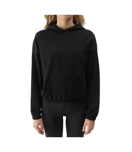 Sweat À Capuche Wss24tswsf1057 Femme Noir 4F