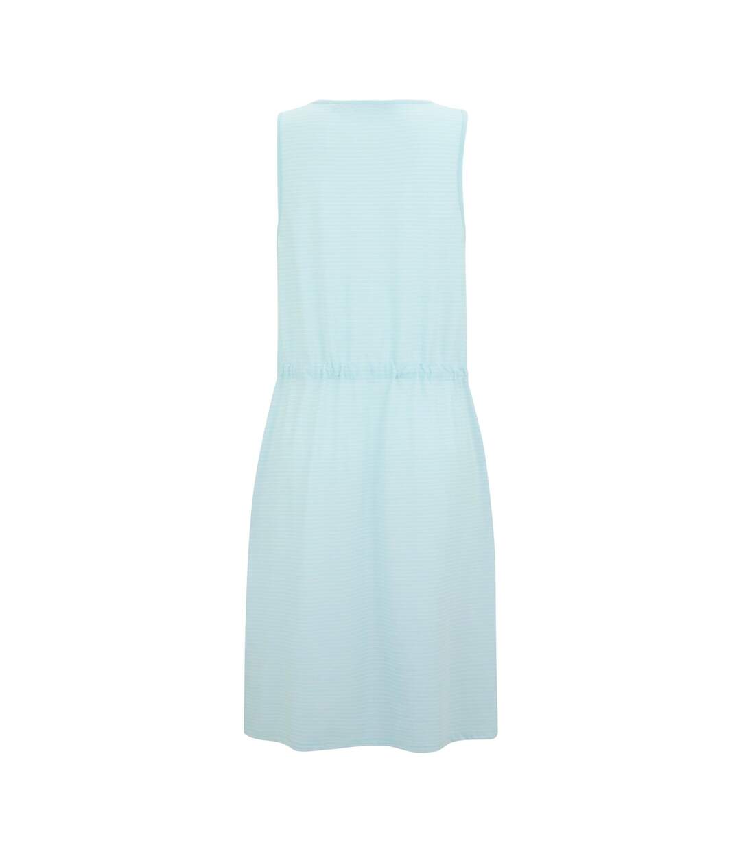 Robe Sans Manches À Taille Ajustable Motif/style À Rayures Amorie Femme Bleu Ciel Blanc À Rayures Regatta-3