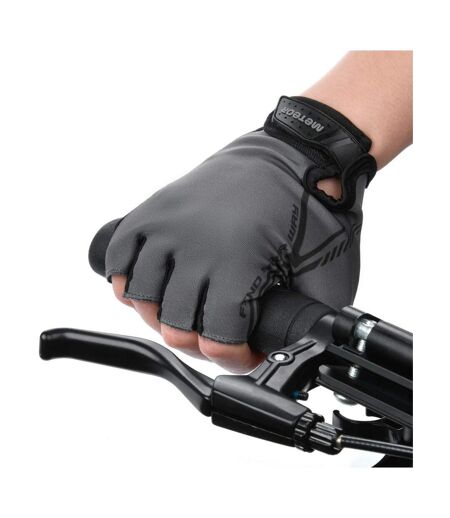 Gants De Cyclisme Mx10 Gris Meteor
