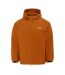 Mens Lightweight Hooded Jacket Coffee Firetrap-1
