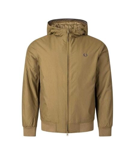 Doudoune Matelassée Brentham Adulte Marron Foncé Fred Perry