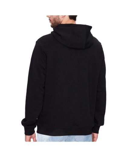 Sweat à Capuche Noir Homme Guess Embro - L