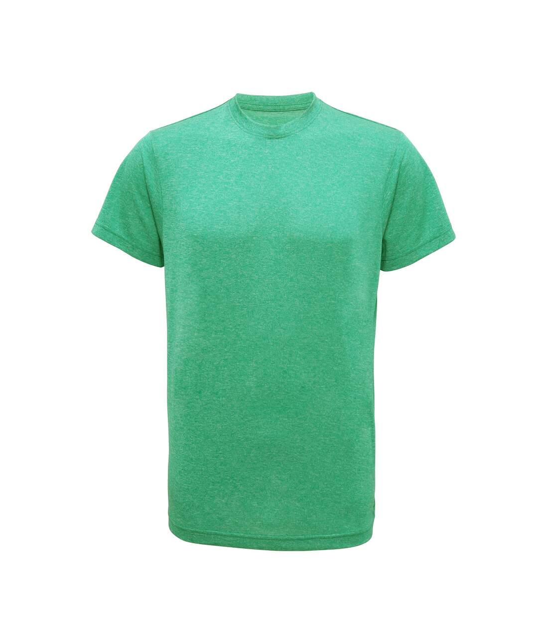 T-shirt de fitness à manches courtes homme vert chiné Tri Dri