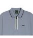 Mens Philix Quick Dry Short-sleeved Polo Shirt Dark Grey Boss-3