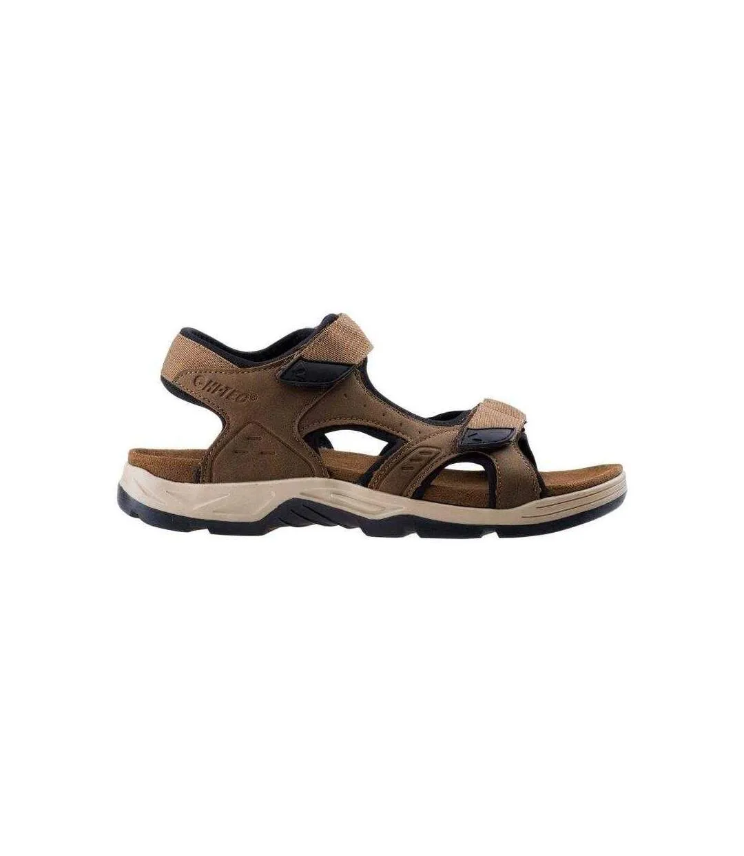 Sandales Lucibel Homme Marron Noir Hi-Tec-3