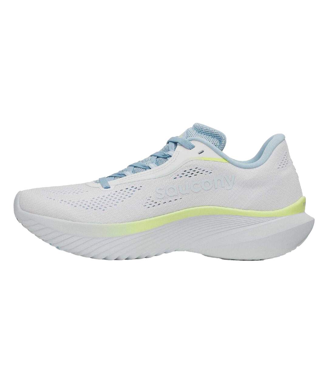 Womens/ladies Kinvara 15 Shoes White Saucony-3