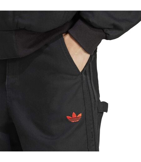 Mens Originals 100t Relaxed Fit Trousers Black Adidas