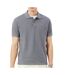 Polo gris clair chiné homme lacoste classic fit-1