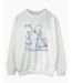Disney - Sweat FROZEN MAGIC CHRISTMAS - Femme (Blanc) - UTBI19137-1