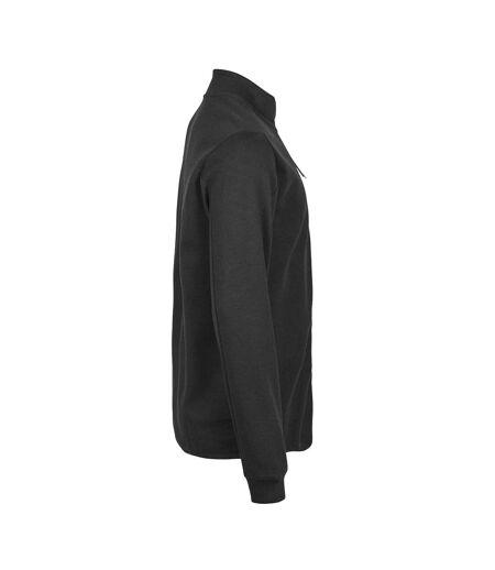 Mens Full Zip Athletic Cardigan Black Tee Jays