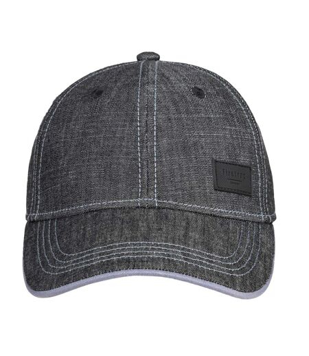 Casquette De Baseball Motif/style Logo Canvasas Homme Bleu Foncé Firetrap