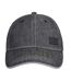 Casquette De Baseball Motif/style Logo Canvasas Homme Bleu Foncé Firetrap-1