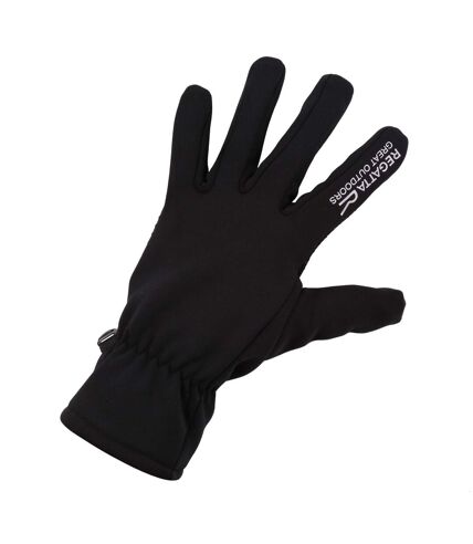 Regatta Unisex Adult Extol II Touch Screen Winter Gloves (Black) (L) - UTRG10249